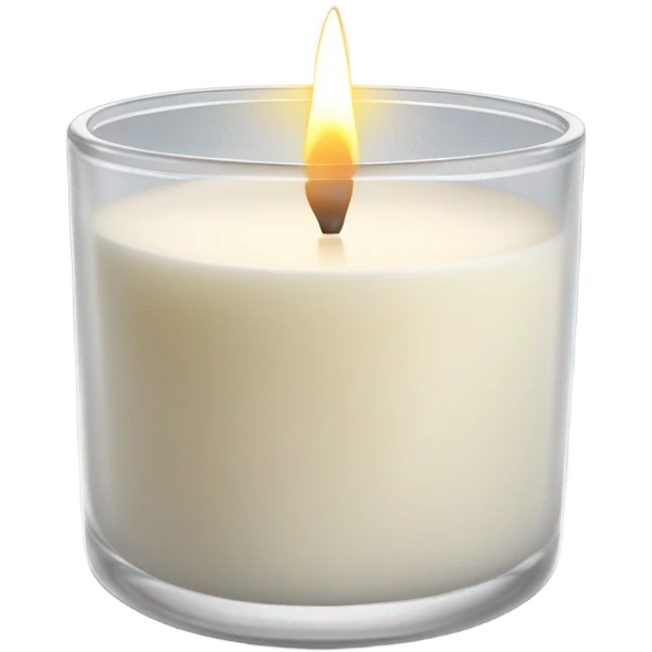 vanilla scented candle emoji