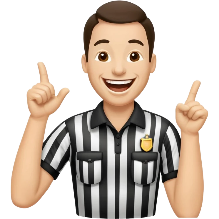 referee laughing emoji