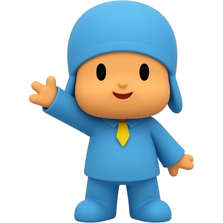 pocoyo saying "jangan ya dek ya emoji