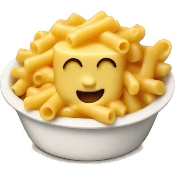 Mac and cheese emoji