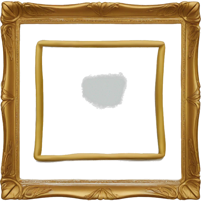 an empty photo frame emoji