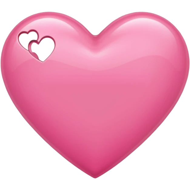 Pink heart emoji