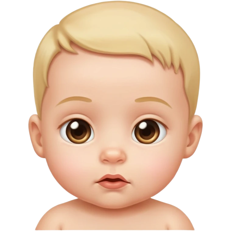 Baby side eye emoji