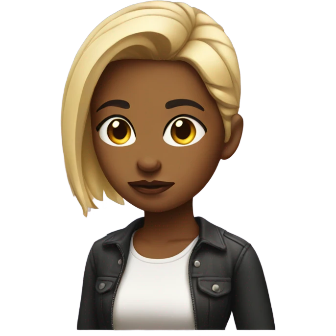 Girl with attitude  emoji