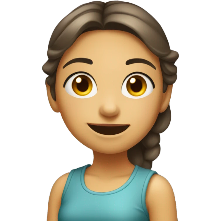 Mama a girl behind you emoji