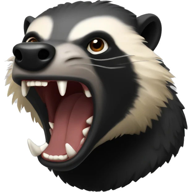 angry Honey Badger emoji
