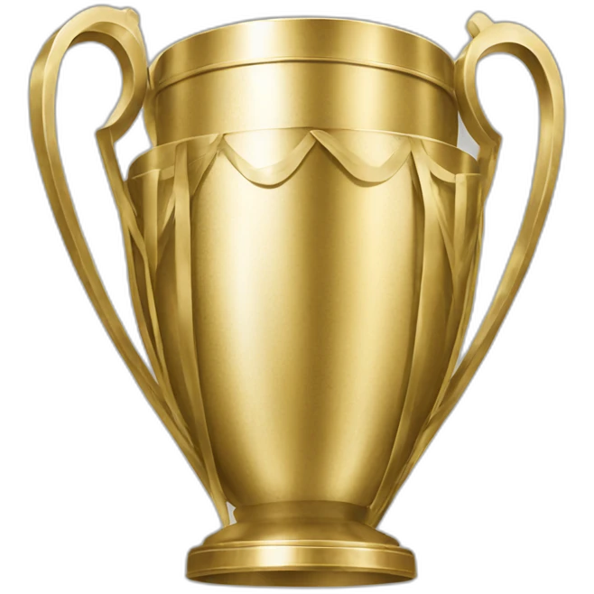 Champions league trophy emoji