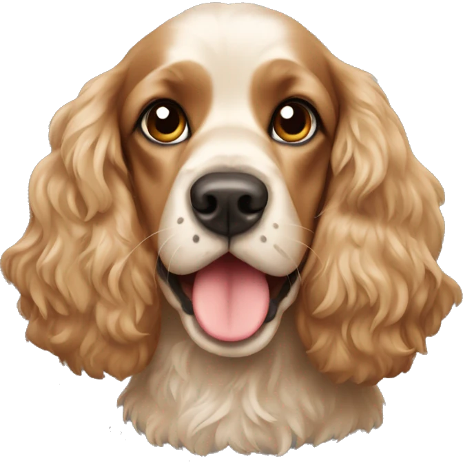 cocker spaniel emoji