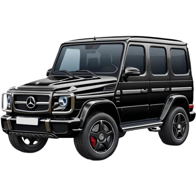 Black Mercedes G-Wagon emoji