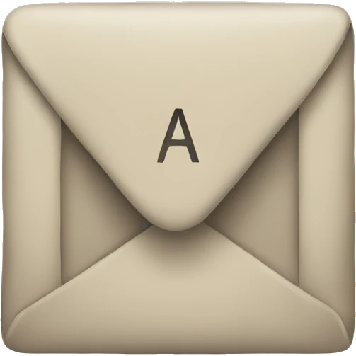 letter A emoji