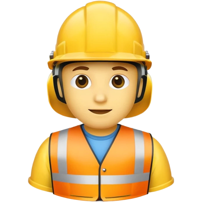 Construction helmet, bright yellow
 emoji