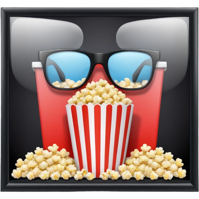 Этот эмодзи 📽️ но добавь к нему любых 1-2 элементов от других эмодзи emoji