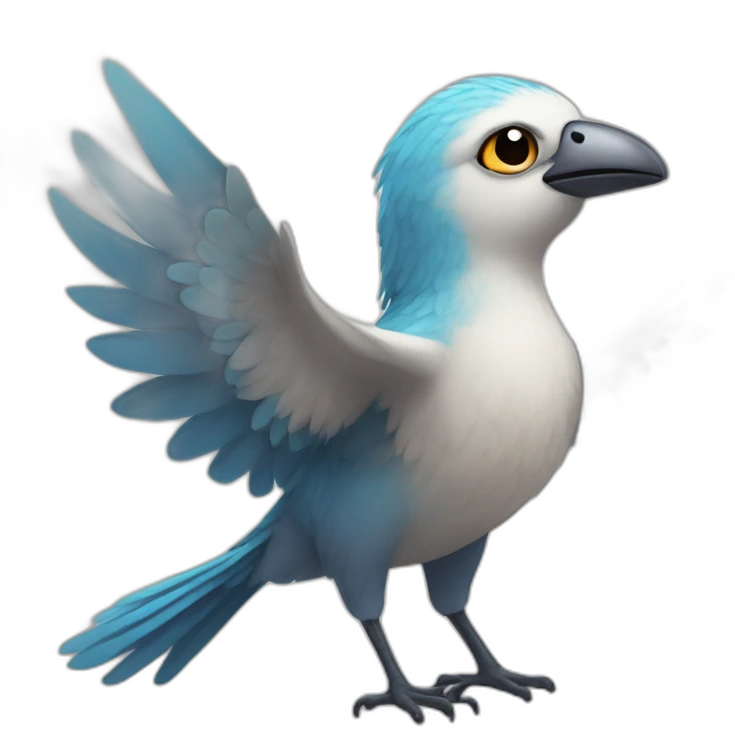 bird big wings emoji
