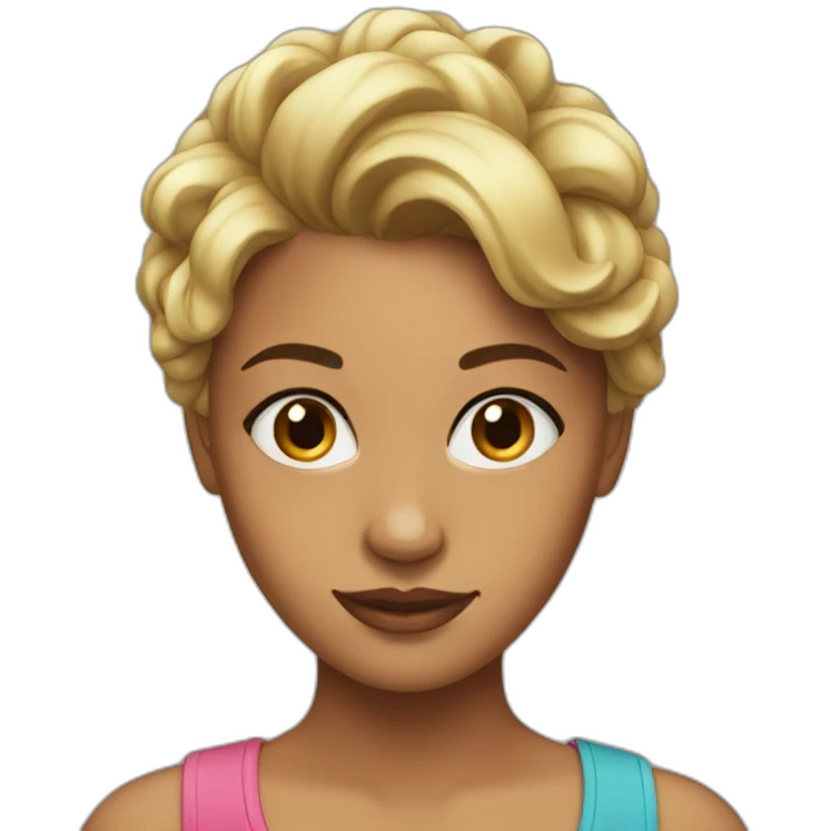 Hot girl emoji