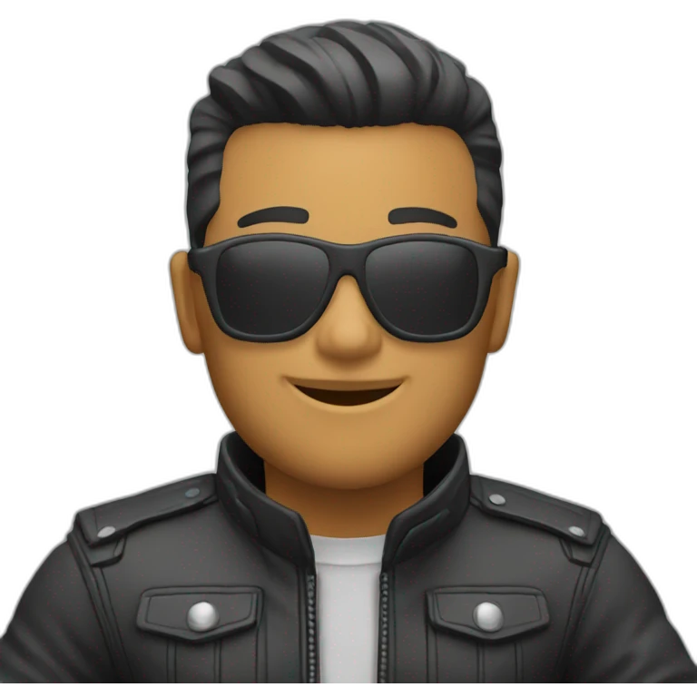 Chat sur Moto emoji