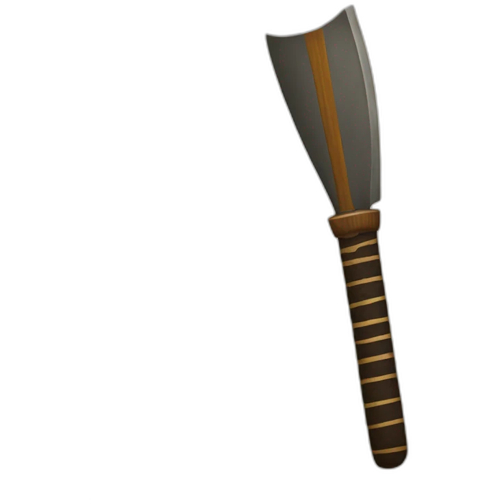 Fijian War Club Totokia emoji