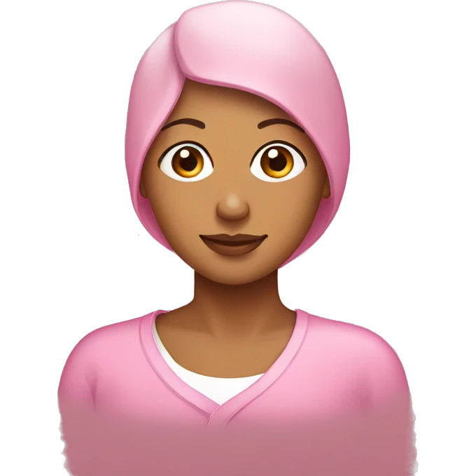 breast cancer survivor emoji