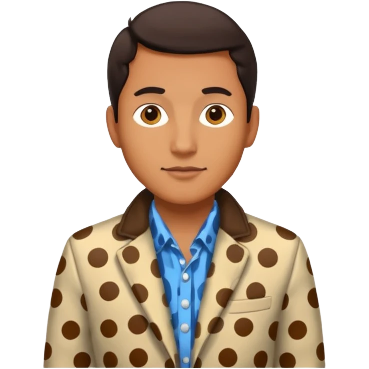 spotted jackets man emoji