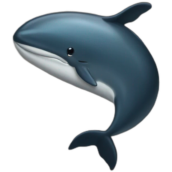whale under gravel emoji
