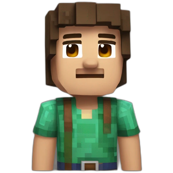 Steve from minecraft emoji