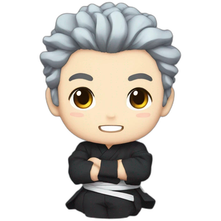Personnage chibi tanjiro kamado emoji