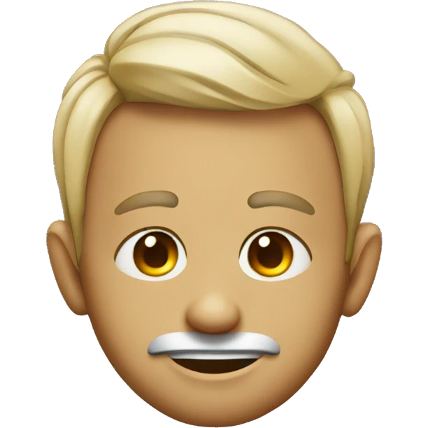 Side eye with a grin smile emoji