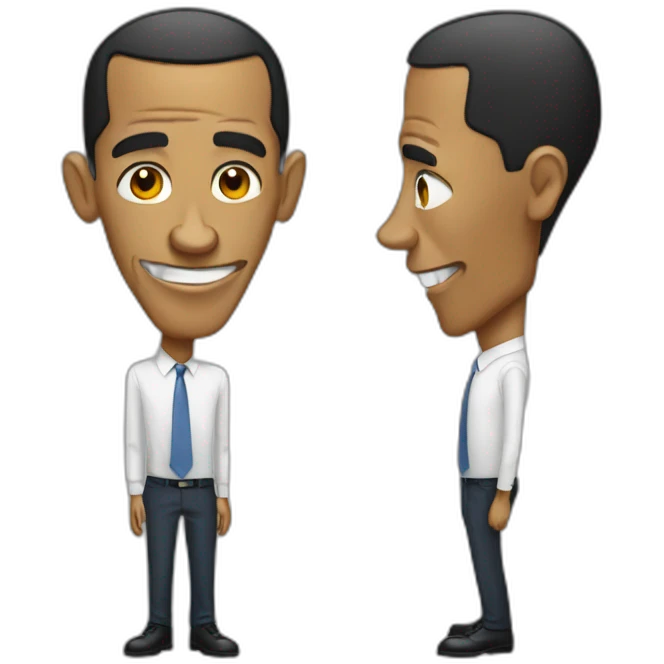 skinny obama emoji