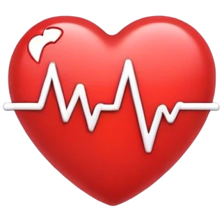 heart with heartbeat emoji