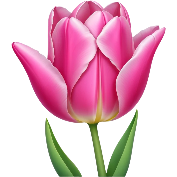 pink tulip emoji