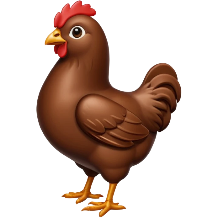 chocolate chicken emoji