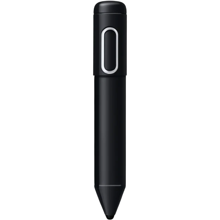 a black bold marker like a sharpie emoji