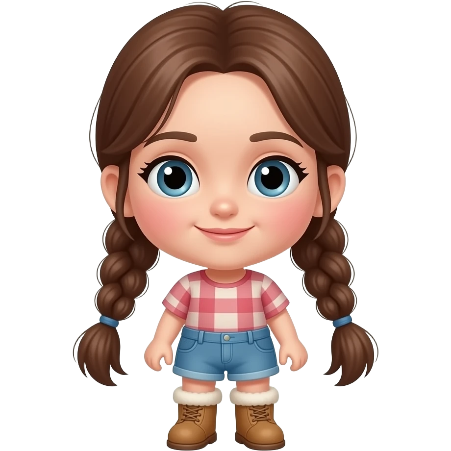 girl with uggs emoji