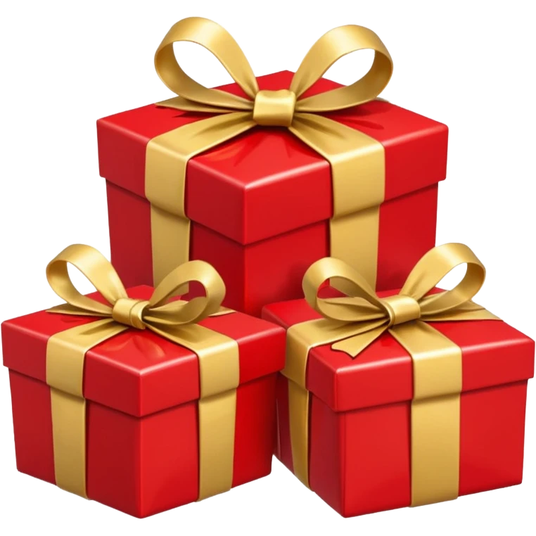 red present boxes emoji