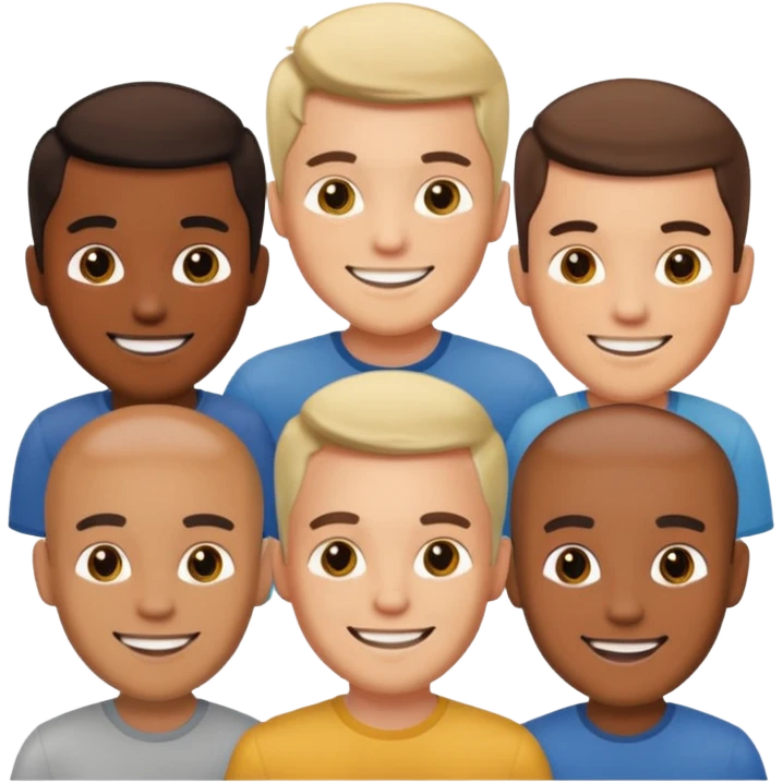 polaroid photo men emoji