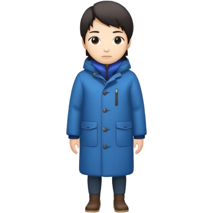 winter immunity japanese person emoji