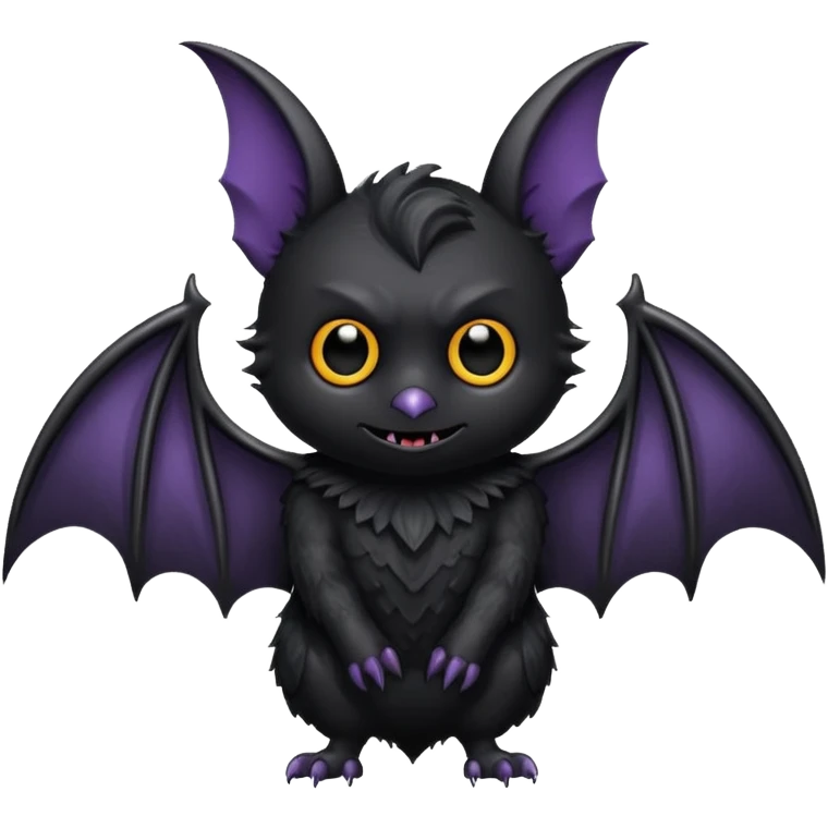 goth bat emoji