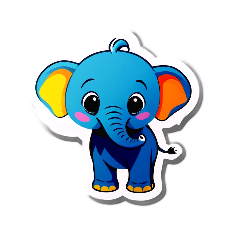 confused elephant emoji