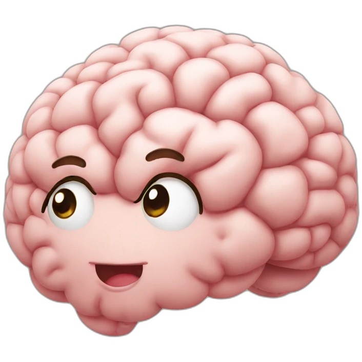 cute Brain emoji