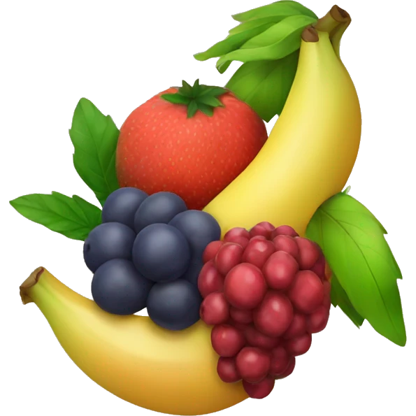 fruits bunched together  emoji