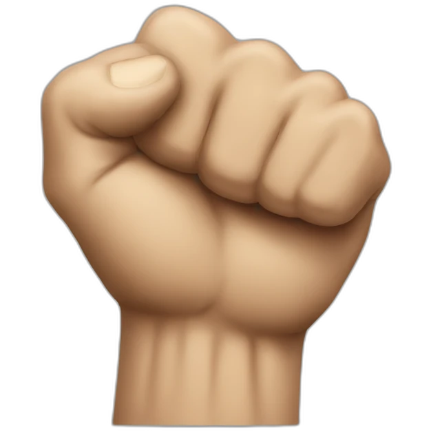 Hamburg-fist emoji