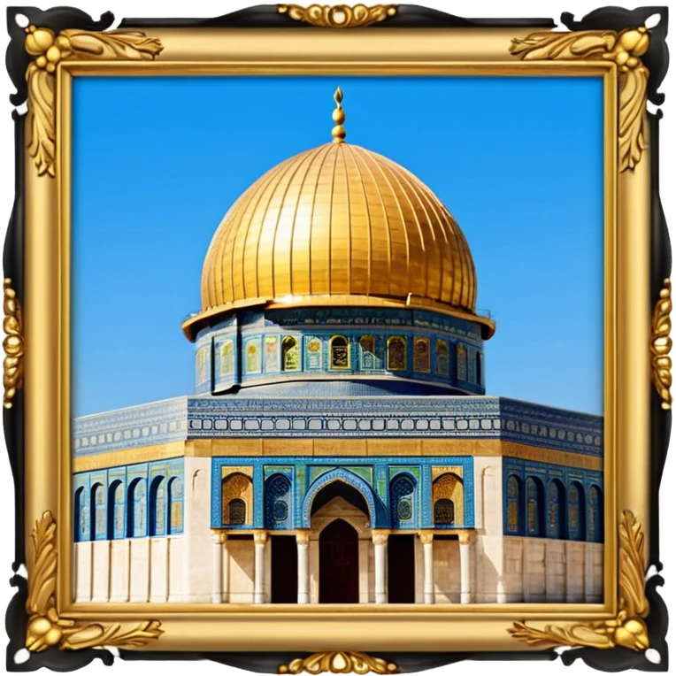 Dome of the rock, Palestine emoji