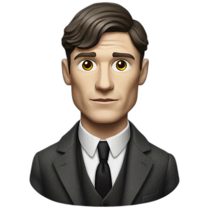 Thomas shelby in suit emoji