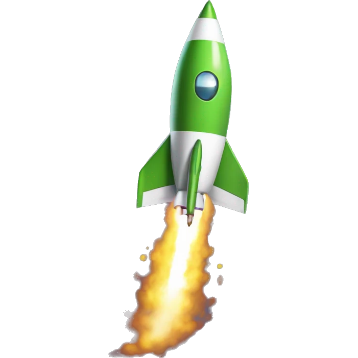 zelenkiy with rocket emoji