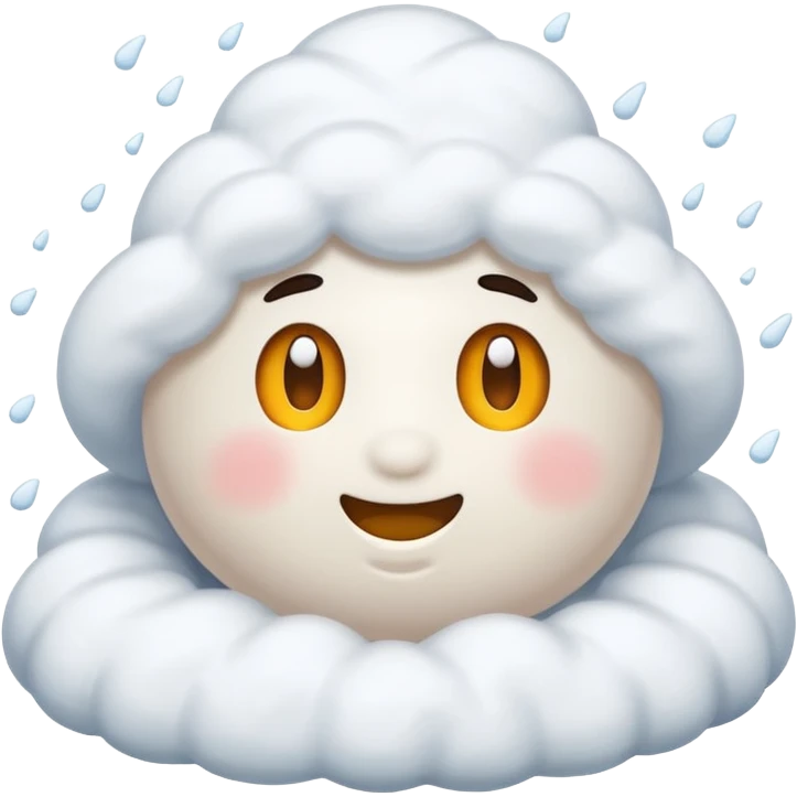 Snow emoji