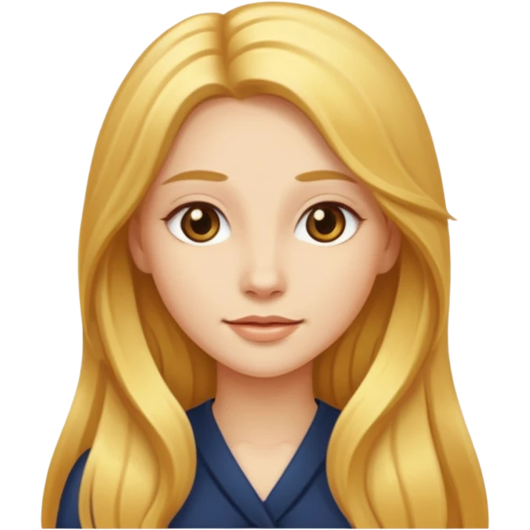 women hair gold emoji