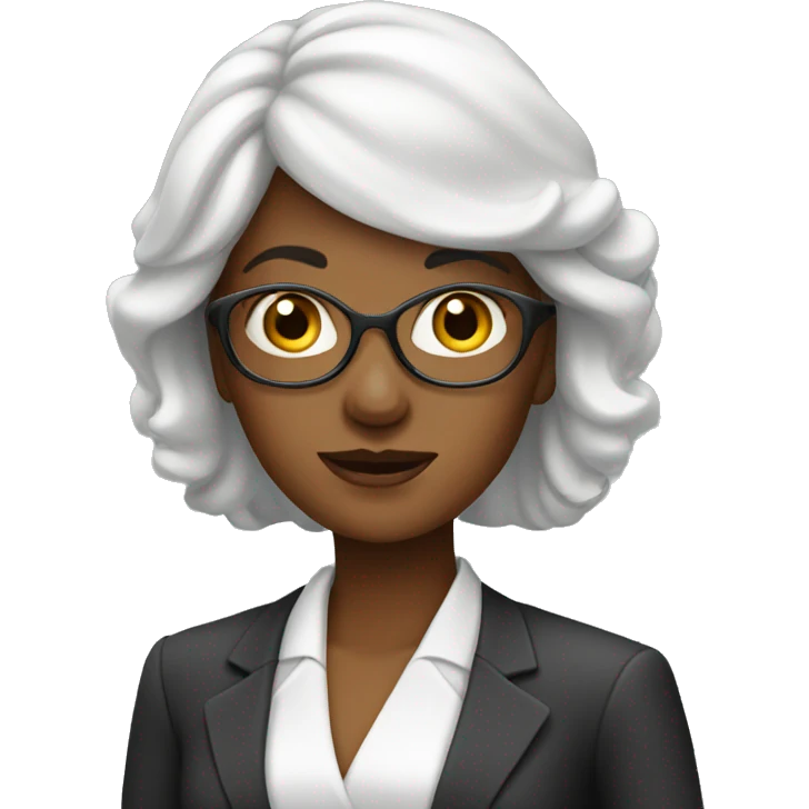 white banker woman emoji
