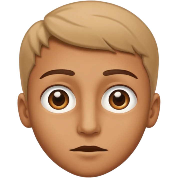 I want the the guy emoji but have his eyes  looking up emoji