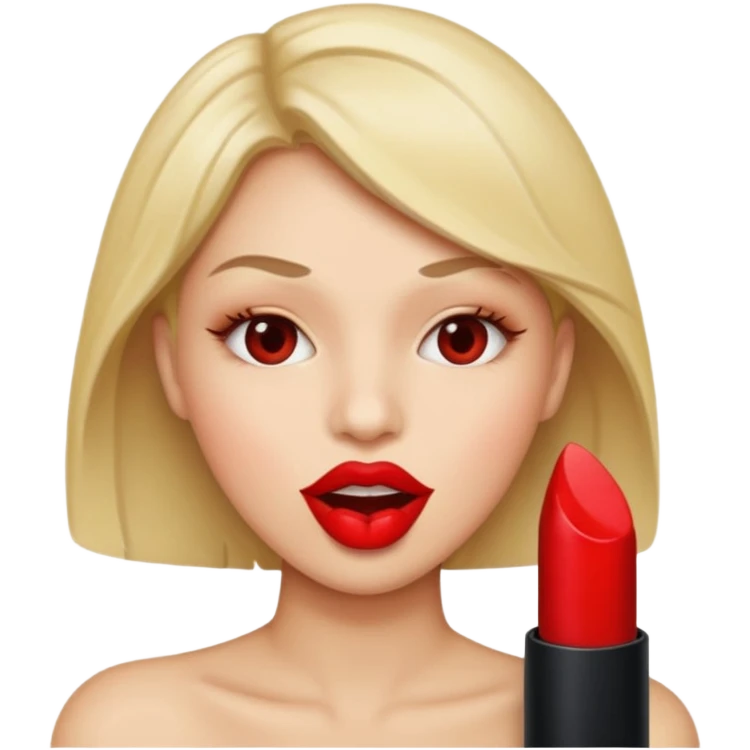 Should say just the words ( bite me ) emoji