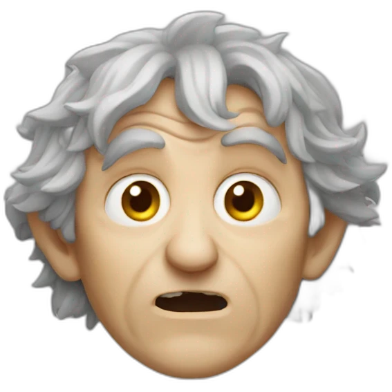 Scary bilbo emoji