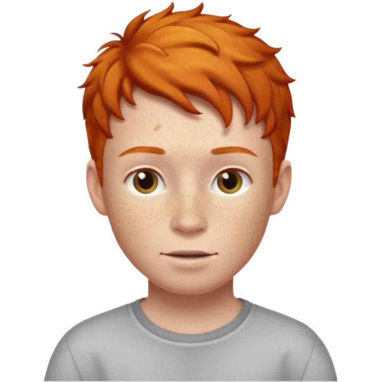 Ginger boy emoji